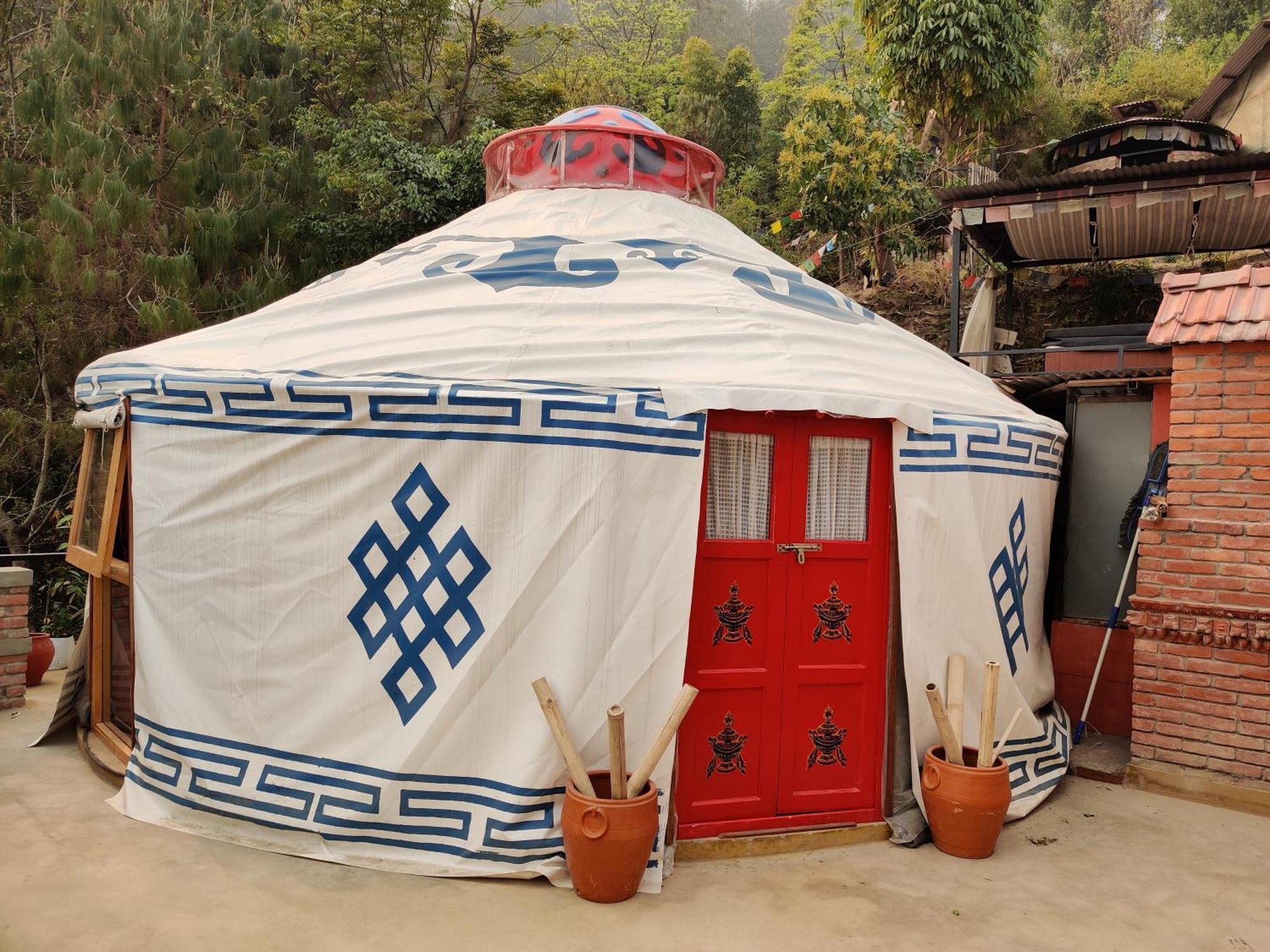 ชิวาพูริ ไฮท์ส์ คอทเทจ Bed & Breakfast กาฐมาณฑุ ภายนอก รูปภาพ